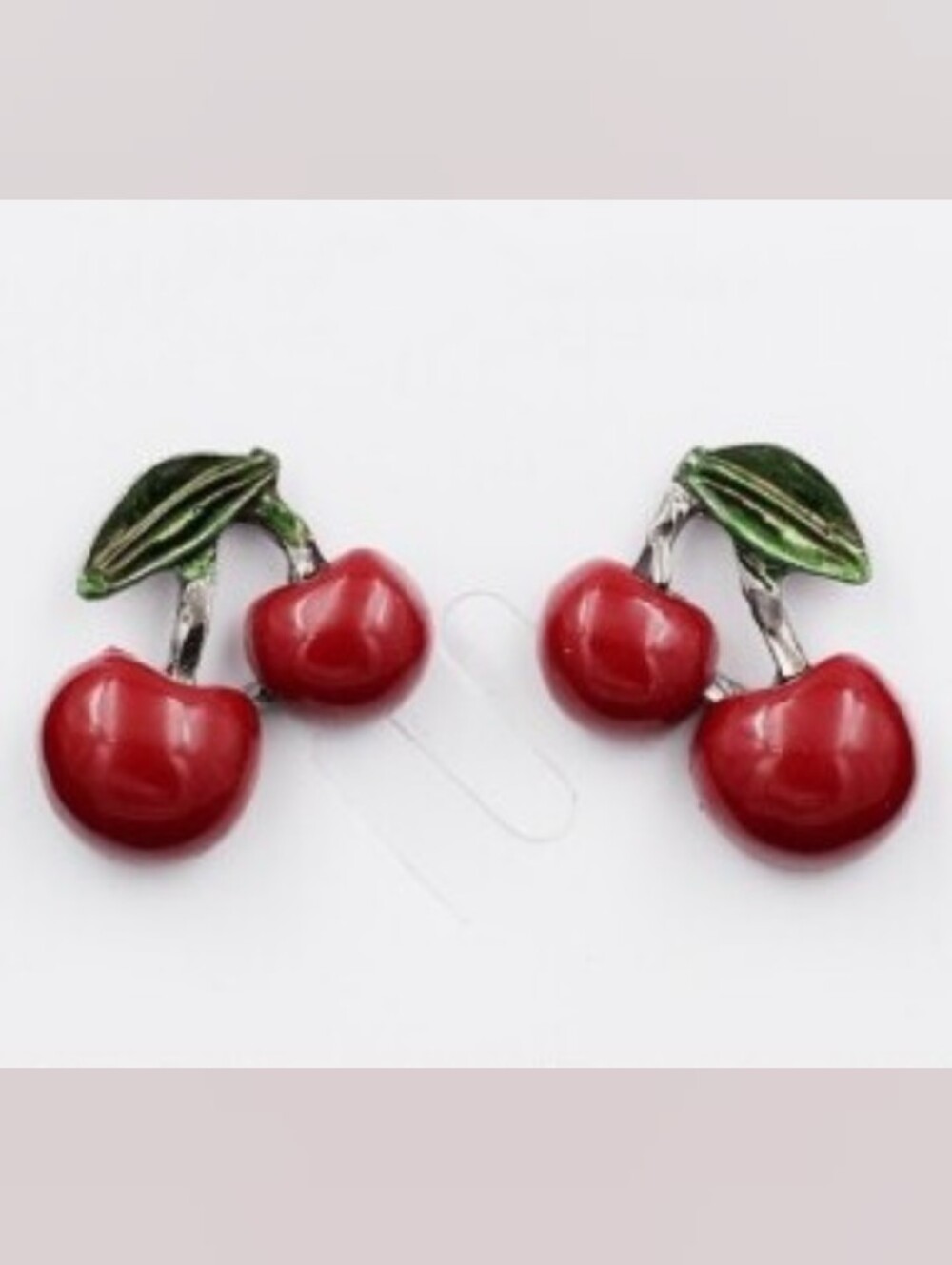 CJ Banks Cherry Earrings